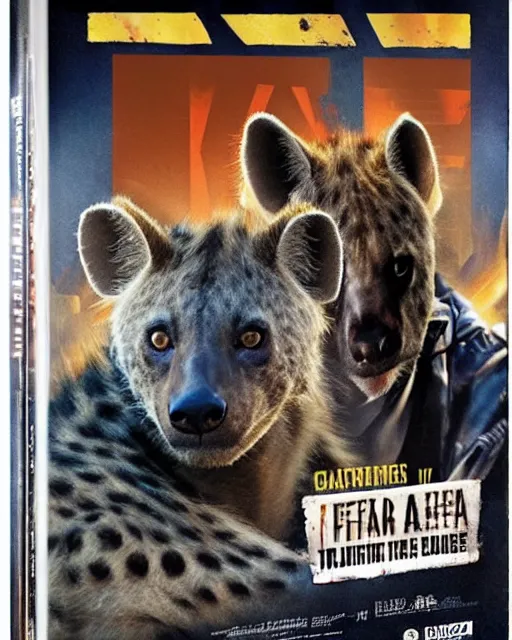 Prompt: 'Hyena: Endgame' blu-ray DVD case still sealed in box, ebay listing