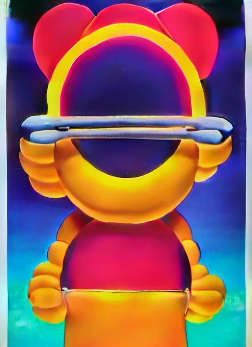 Prompt: illustrated bomb by shusei nagaoka, kaws, david rudnick, airbrush on canvas, pastell colours, cell shaded, 8 k