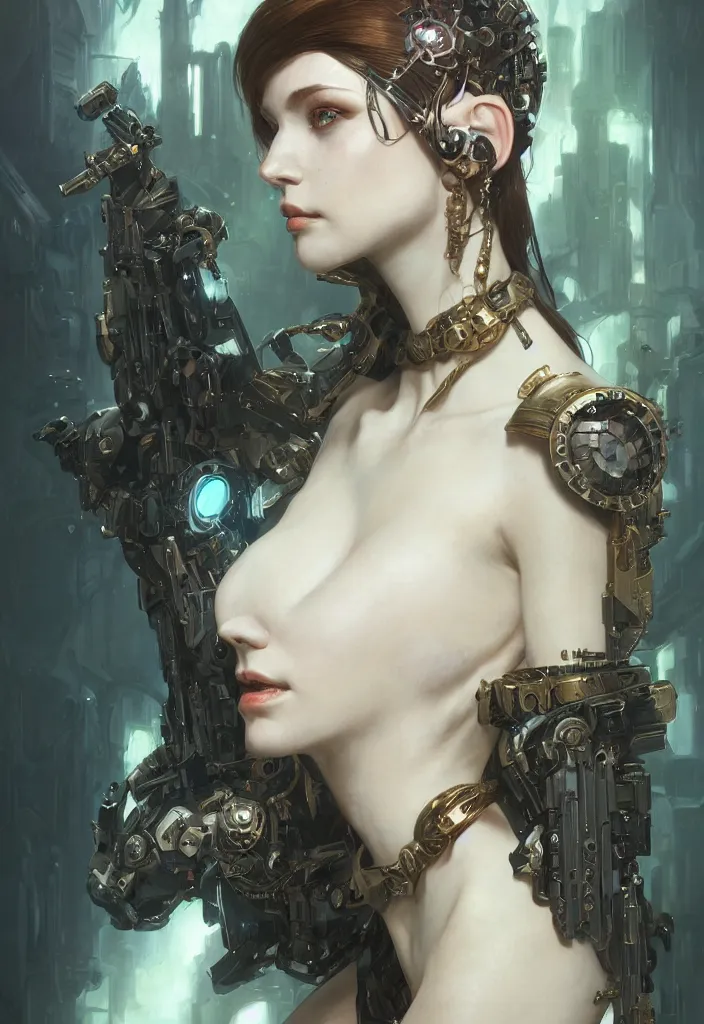 Beauty in Duality: Cyborg Maiden's Transcendent by OdysseyOrigins