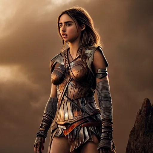 Prompt: Ana de Armas as amazon warrior hyper realistic 4K quality