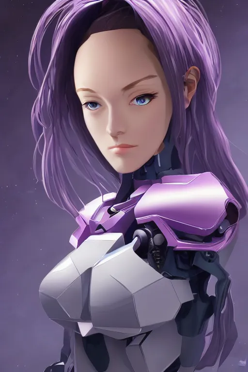 Image similar to heroine, beautiful, female mecha, evangelion, ultra detailed, digital art, 8 k, character, realistic, portrait, 3 d, hyperrealistic