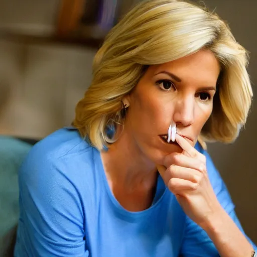 Image similar to laura ingraham smoking a joint