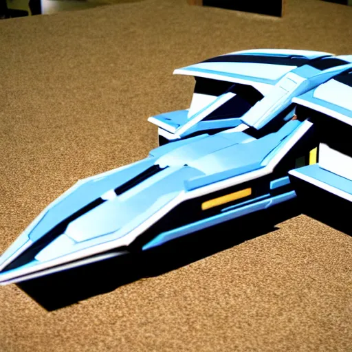 Image similar to starship enterprise transformer