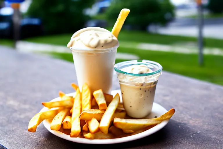 Image similar to best fries, best mayonnaise, best weather, best light, best drink