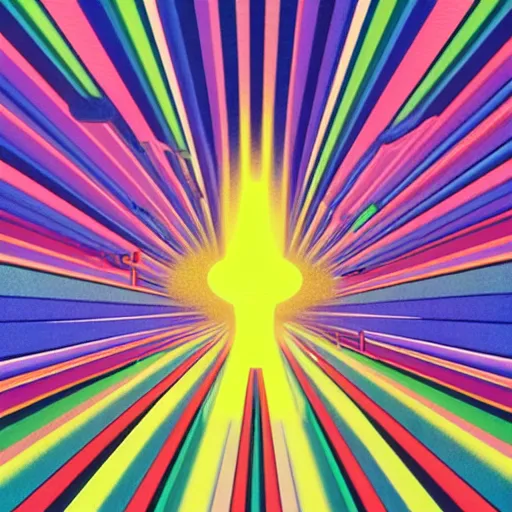 Prompt: prism breaks light by shusei nagaoka, kaws, david rudnick, airbrush on canvas, pastell colours, cell shaded, 8 k - h 7 0 4