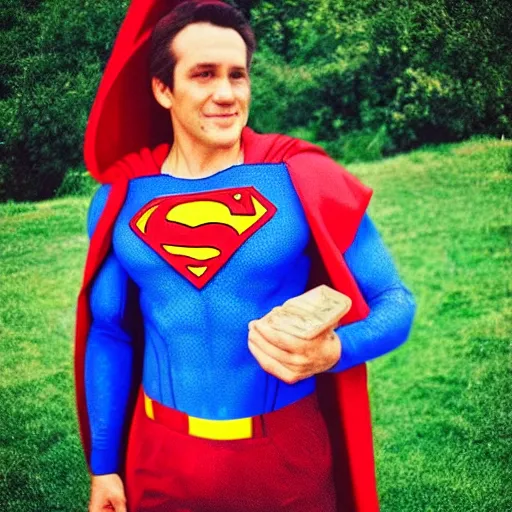 Prompt: “ Uncle Clifford from P Valley as Superman”