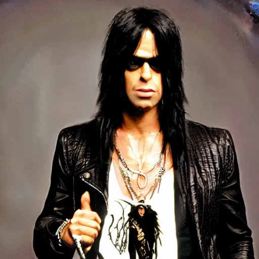 Prompt: criss angel minkfreak the goblin king