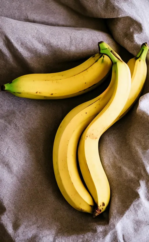 Image similar to banana tucked in a bed