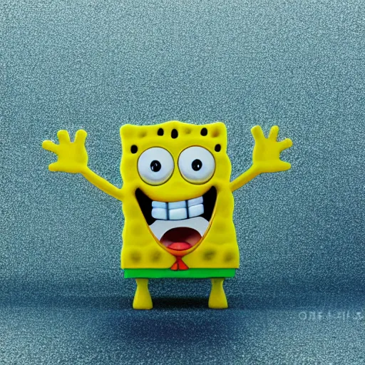 Image similar to Sponge Bob, Cinematic, 35mm, photorealism