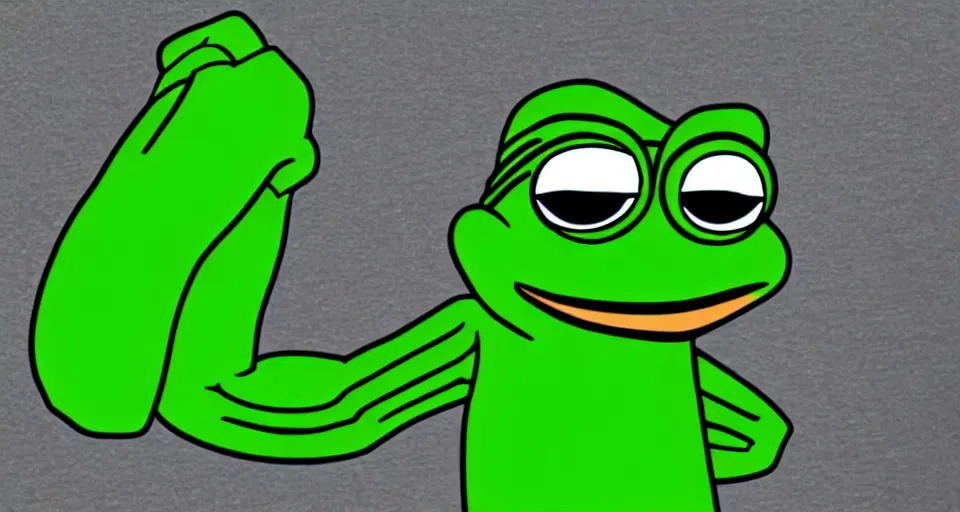 Prompt: mega pepe