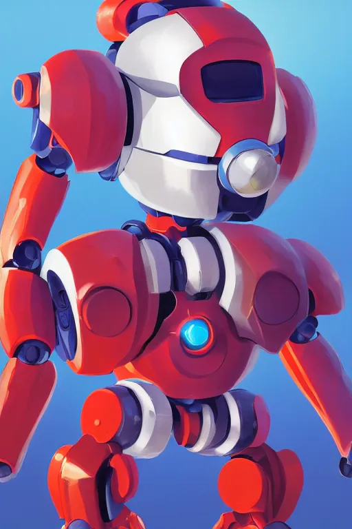 Image similar to metabots medabots medarotto medarot robot minimalist comics helmet mask neon cybereye, behance hd by jesper ejsing, by rhads, makoto shinkai and lois van baarle, ilya kuvshinov, rossdraws global illumination ray tracing hdr radiating a glowing aura