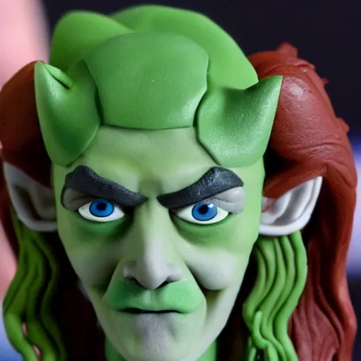 Prompt: loki claymation