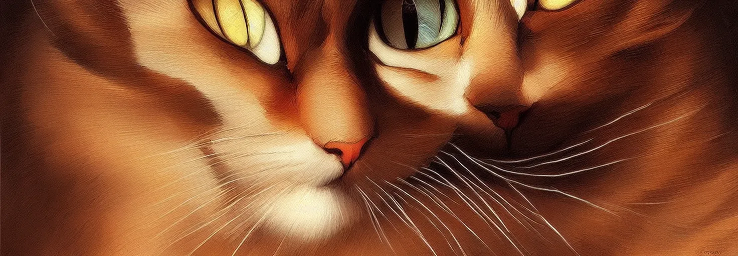 Prompt: beautiful cat with hundreds of spiral eyes, in acidic din, with soft light, symmetrical patterns, like leonardo da vinci sketches! j. c. leyendecker, greg rutkowski, artgerm