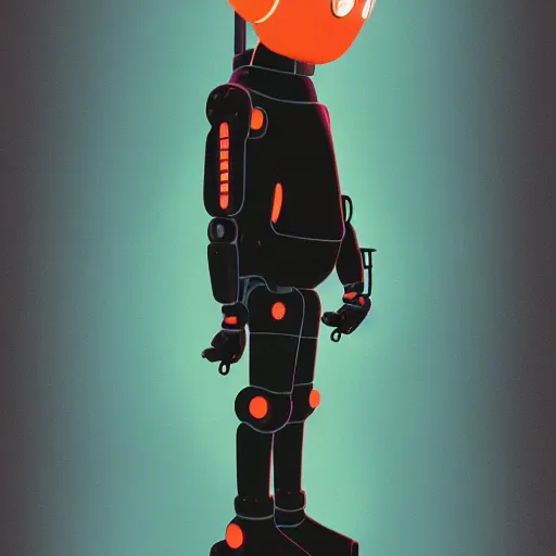 Image similar to a robot with a crt monitor for a head and wearing a leather bomber jacket, black sweatpants, studio ghibli, character design, high resolution