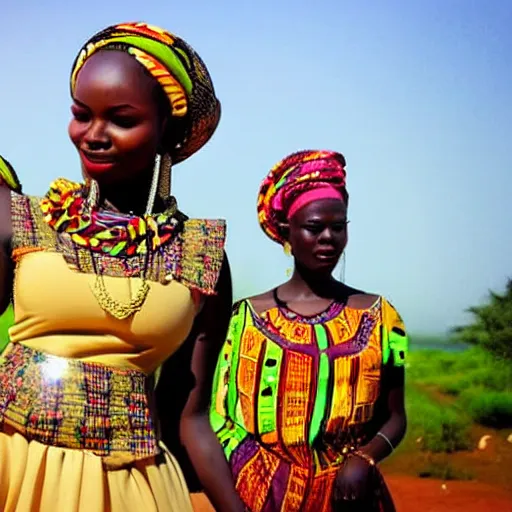 Image similar to the beauty of africa and it's culture