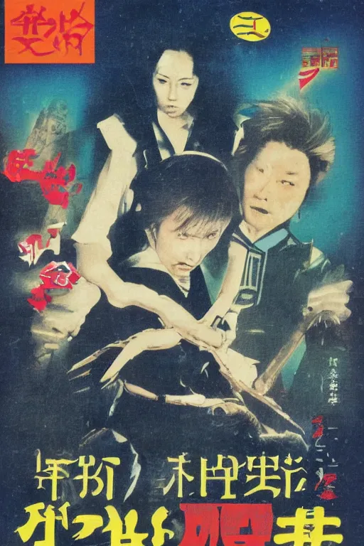 Prompt: alejandro jodorowski japanese vhs tape cover art