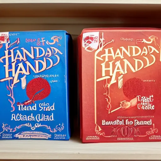 Image similar to box of handmaid's tale breakfast cereal on a shelf