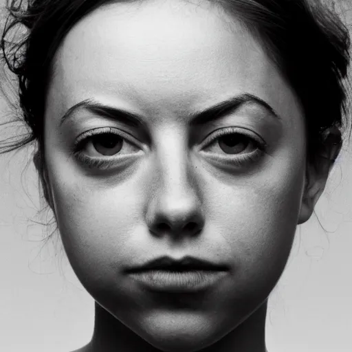 Image similar to a masterpiece portrait photo of a beautiful young woman who looks like a icelandic aubrey plaza