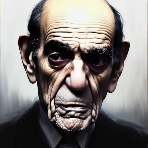 Prompt: emacisted abe vigoda, 8 k, award winning photograph, portrait, detailed face, highly - detailed, realistic, shaded lighting, poster by ilya kuvshinov katsuhiro, magali villeneuve, artgerm, jeremy lipkin and michael garmash, rob rey and kentaro miura style, trending on art station