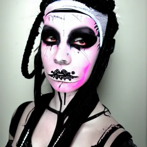 Image similar to cybergoth