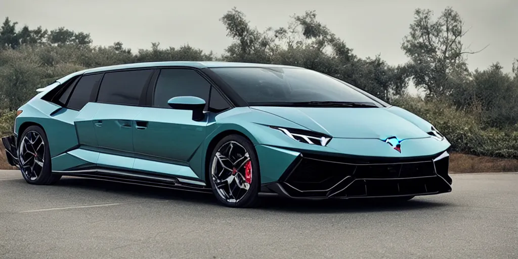 Image similar to “2022 Lamborghini Minivan”