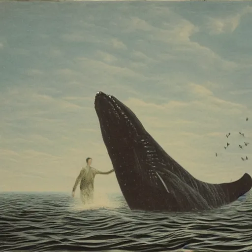 Image similar to swallowed by a whale