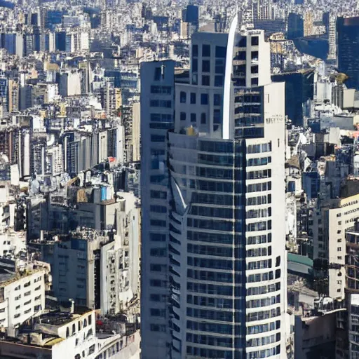 Prompt: skyscraper in buenos aires