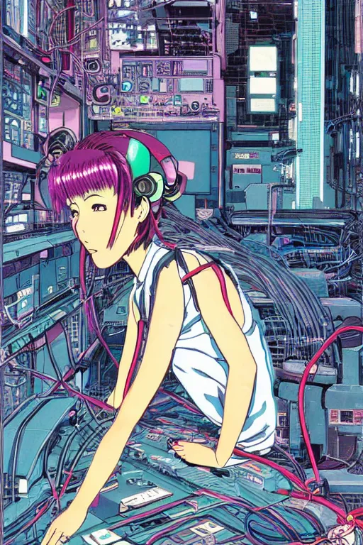 an awe inspiring 1980s japanese cyberpunk anime style | Stable Diffusion |  OpenArt