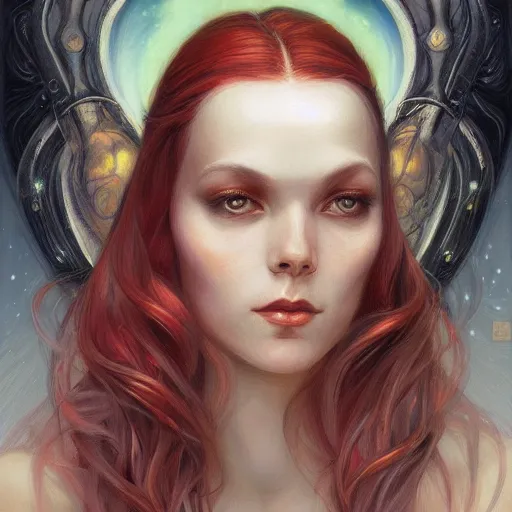 Image similar to a portrait in the style of anna dittmann and donato giancola and charles dulac.