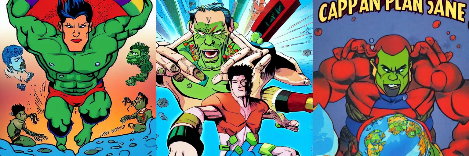 captain eating the world Stable Diffusion OpenArt