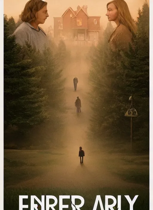 Prompt: Hereditary (2018) poster, Walt Disney studios 1993, highly detailed