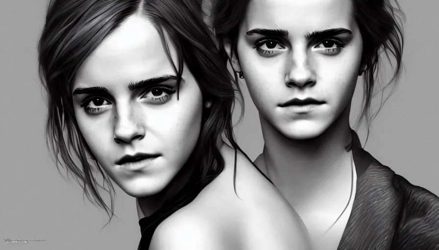 Prompt: emma watson by shingo araki, hyperdetailed, artstation, cgsociety, 8 k