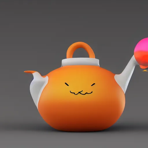 Final Fantasy XIV - Fat Cat Teapot - Preorder Available on meccha-japan!  #FinalFantasy #FF14 #Tea #Teapot