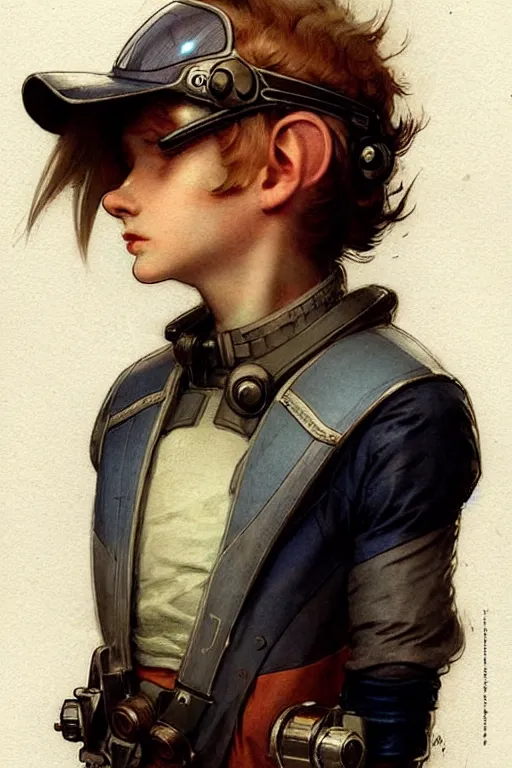 Image similar to ( ( ( ( ( 2 0 5 0 s retro future 1 0 year boy old super scientest in space pirate mechanics costume full portrait. muted colors. ) ) ) ) ) by jean - baptiste monge!!!!!!!!!!!!!!!!!!!!!!!!!!!!!!