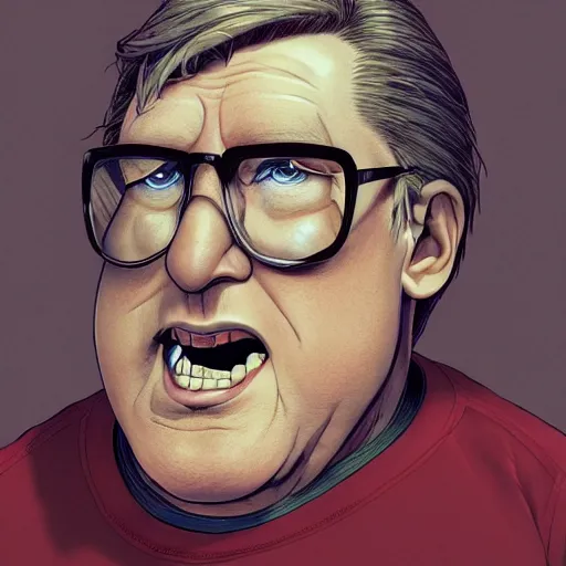 Image similar to Roger Waters dressed as Peter Griffin, extremely detailed eyes, fantastic details full face, mouth, trending on artstation, pixiv, cgsociety, hyperdetailed Unreal Engine 4k 8k ultra HD, Stanley Artgerm Lau, WLOP, Rossdraws, James Jean Marc Simonetti Ruan Jia and Mandy Jurgens and Artgerm and William-Adolphe Bouguerea Sakimichan