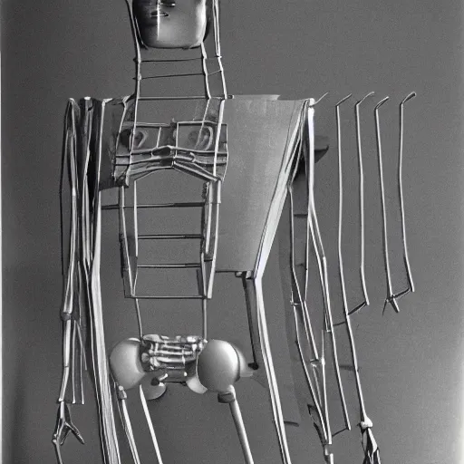 Image similar to robots by louise bourgeois