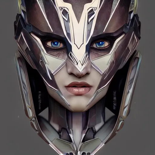 Image similar to a female transformer with a nose ring, bright eyes, very symmetrical face, highly detailed, by vitaly bulgarov, by steven zavala, by matt tkocz, by shane baxley, transformers cinematic universe, pinterest, deviantart artstation _ h 7 5 0
