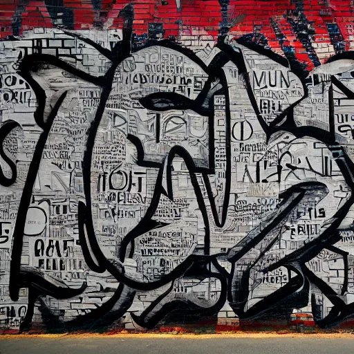 Image similar to murales with the text digos boia, hyper detailed, photography, text