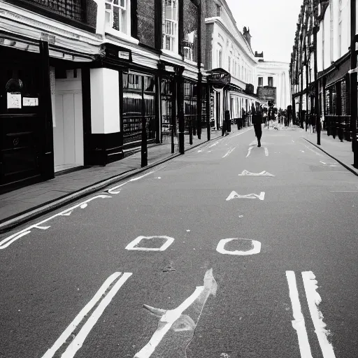 Prompt: london street photography, fuji film x 1 0 0 v