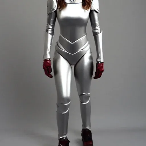 Image similar to Hot slim fit attractive steel cylon woman from battlestar galactica