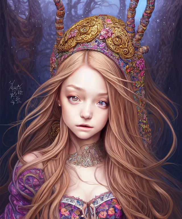 Prompt: Portrait of The Most Beautiful Woman On Earth , D&D, fantasy, intricate, richly detailed colored 3D illustration of a beautiful ornated cute body with long metallic hair wearing a hoodie and short skirt that is happy and curious. background with completely rendered reflections, art by Range Murata and Artgerm highly detailed, digital painting, trending on artstation, sharp focus, illustration, style of Stanley Artgerm, perfect smile and tooth