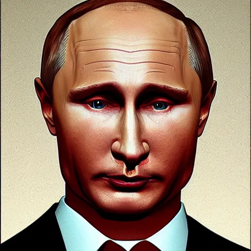 Prompt: Seductive Putin, hyper realistic, highly detailed