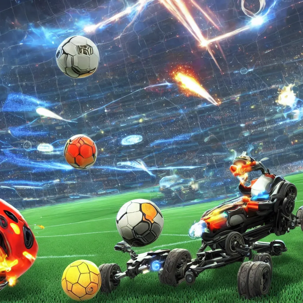 Image similar to Stephen Hawking in rocket league