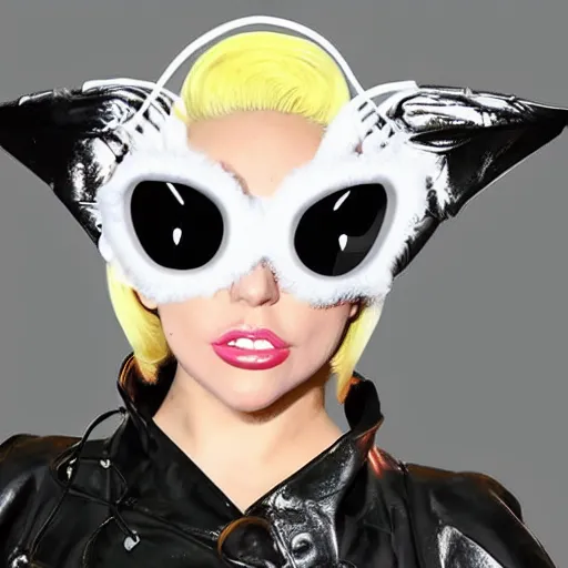 Image similar to lady gaga based digimon