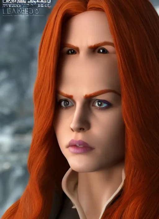 Prompt: mara jade skywalker, from star wars legends, star wars inasnely realistic and detailed photo, 8 k resolution