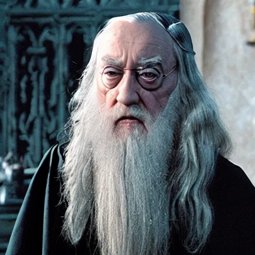 Image similar to Professor Dumbledore with Harry Potter face