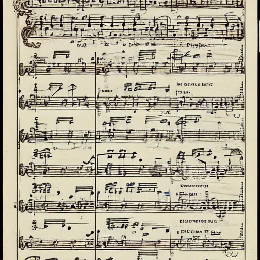 Image similar to sheet music for john lennon ’ s new song