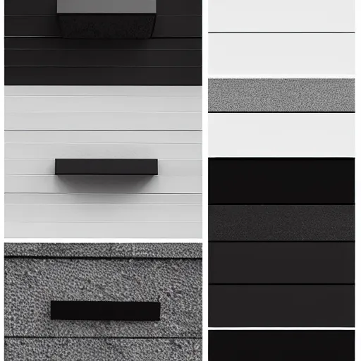 Image similar to box design modern black and white color scheme, zeff style