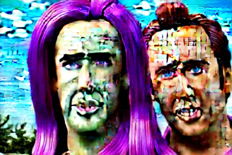 Image similar to Nicolas cage in barbie high resolution still film