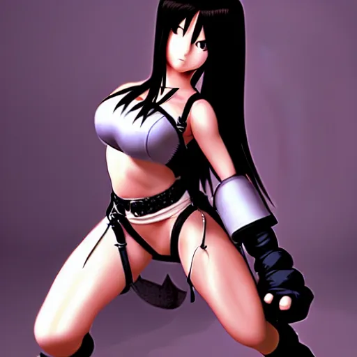 Image similar to tifa lockheart by masamune shirow